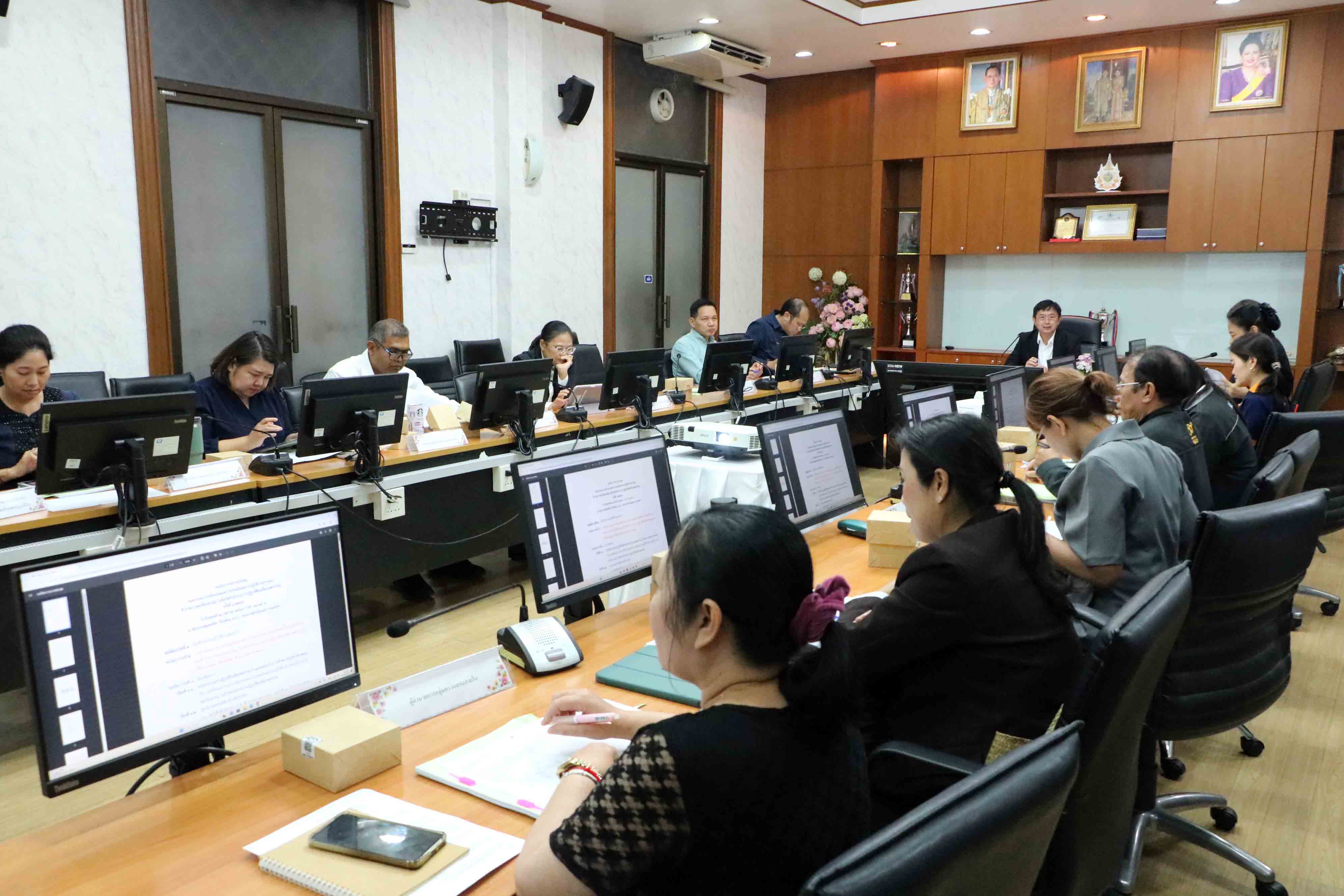 title - ส.ป.ก. จัดประชุมกลั่นกรองผลการประเมินผลการปฏิบัติราชการของข้าราชการพลเรือน ครั้งที่ 3/2569 